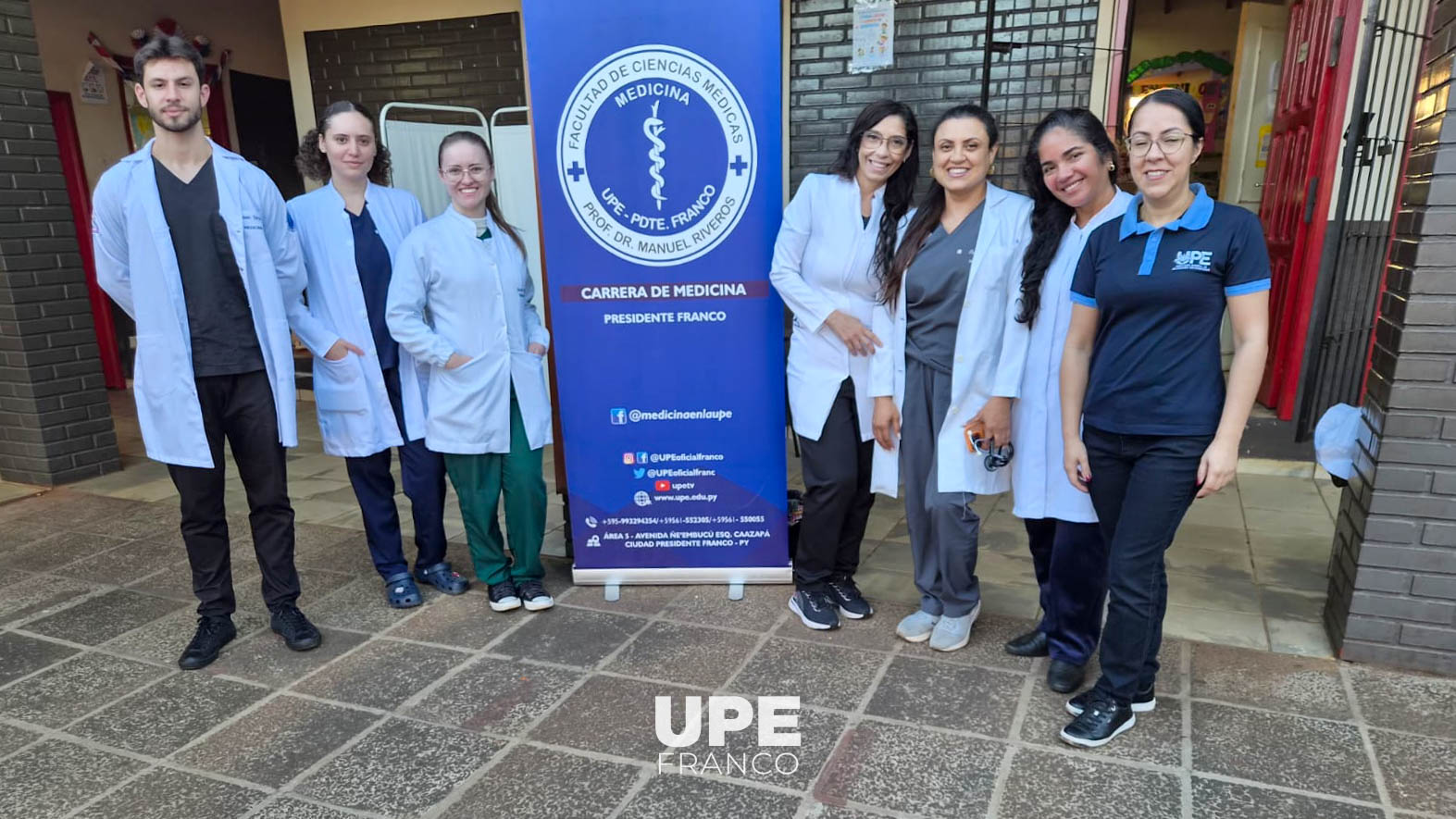 UPE FRANCO REALIZÓ JORNADA DE INSPECCIÓN MÉDICA EN EL BARRIO SAN SEBASTIÁN